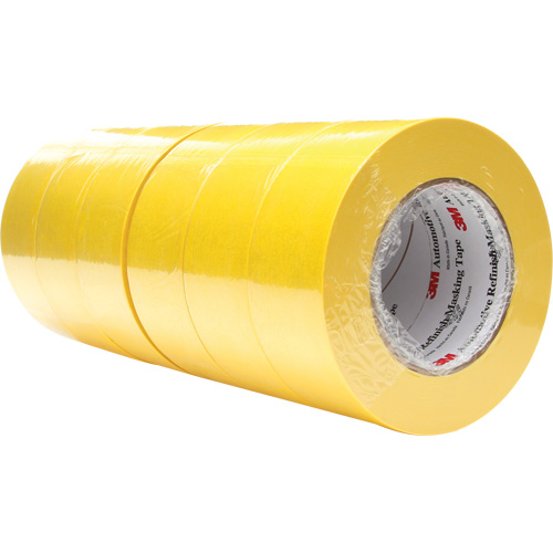 Automotive Refinish Masking Tape 388N, 48 mm (2") x 55 m (180'), Yellow Distribution Industrielle GC