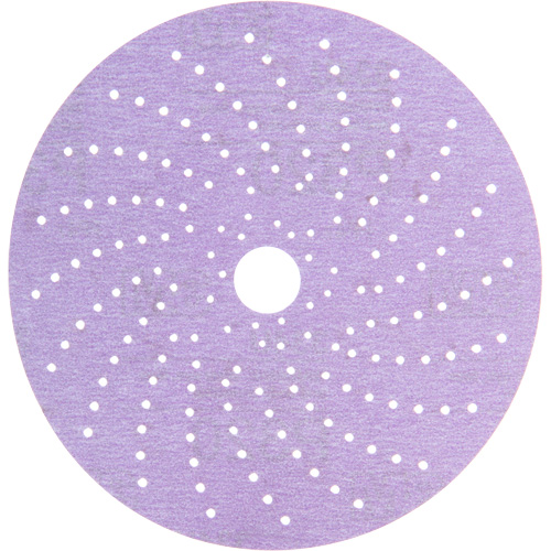 Disque de ponçage net mauve Hookit, 6" dia., Grain 320+, Oxyde d'aluminium Distribution Industrielle GC