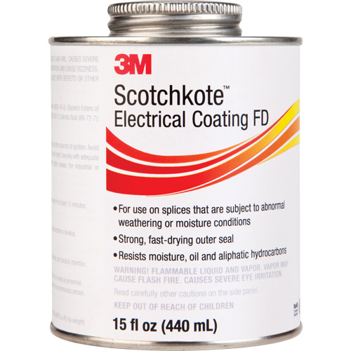 Scotchkote Electrical Coating FD, Clear, 15 oz., Can Distribution Industrielle GC