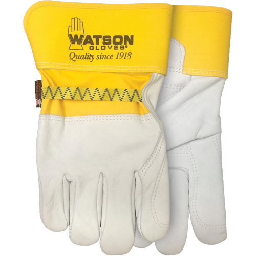 Double Trouble Gloves, One Size, Grain Cowhide Palm Distribution Industrielle GC