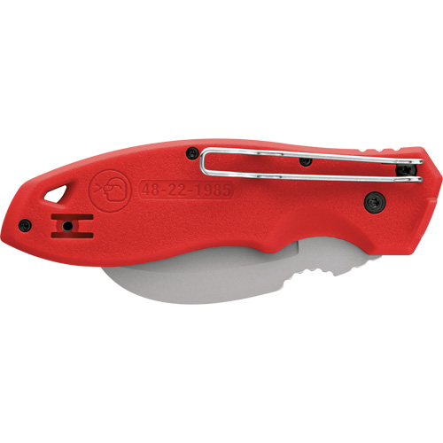 Couteau pliant &agrave; bec courb&eacute; FastBack, 2-1/4" lame, lame en Acier inoxydable, poign&eacute;e en Plastique Distribution Industrielle GC