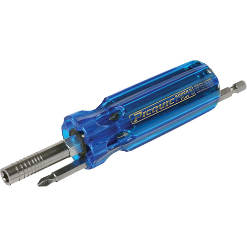 Super 8 Plus Multibit Screwdriver, Plastic Handle Distribution Industrielle GC