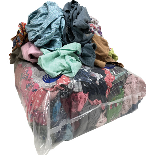 Chiffons d'essuyage sp&eacute;ciaux, M&eacute;lange de couleurs, 20 lb Distribution Industrielle GC