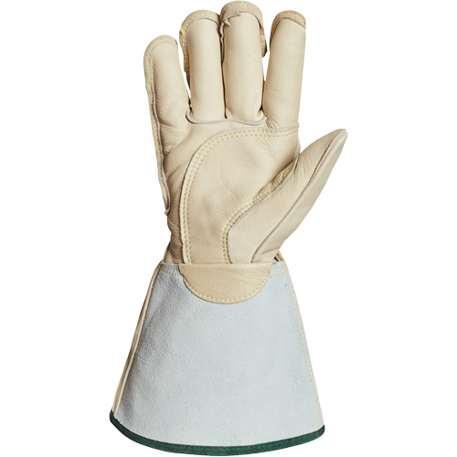 Endura&reg; Deluxe Winter Lineman Gloves with 6" Reflective Cuff, Large, Horsehide Palm, Fleece Inner Lining Distribution Industrielle GC