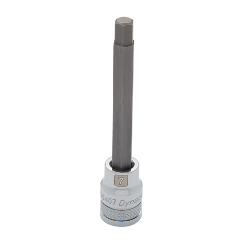 Longue douille &agrave; embout m&eacute;trique, 7 mm x 3-5/8" lo, Prise 3/8" Distribution Industrielle GC