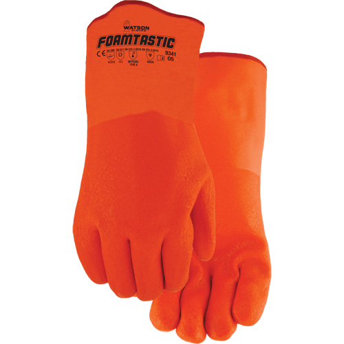 Gants Foamtastic, Taille unique, R&ecirc;vetement PVC, Enveloppe en Mousse Distribution Industrielle GC