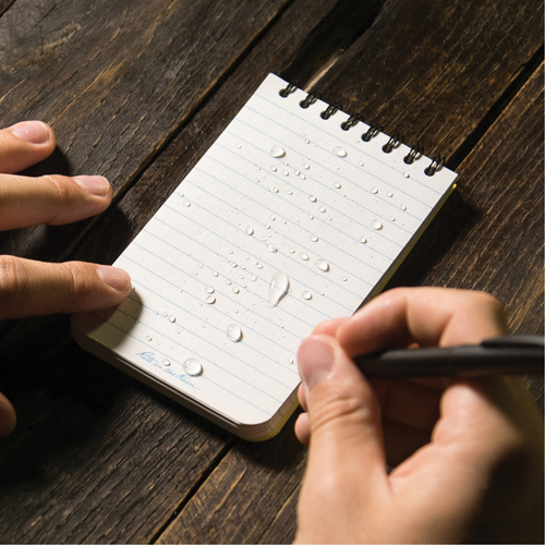 Pocket Top-Spiral Notebook, Soft Cover, Yellow, 100 Pages, 3" W x 5" L Distribution Industrielle GC