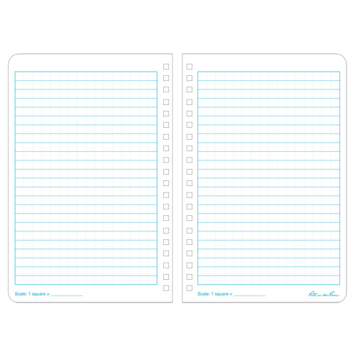 Carnet de notes de poche &agrave; spirale lat&eacute;rale, Couverture souple, Jaune, 64 Pages, 4-5/8" , 7"  Distribution Industrielle GC