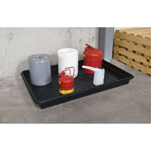 Plateaux Ultra-Utility Trays, 24" lo x 36" la x 4,75" h, Cap. de d&eacute;versement 18 gal. US Distribution Industrielle GC