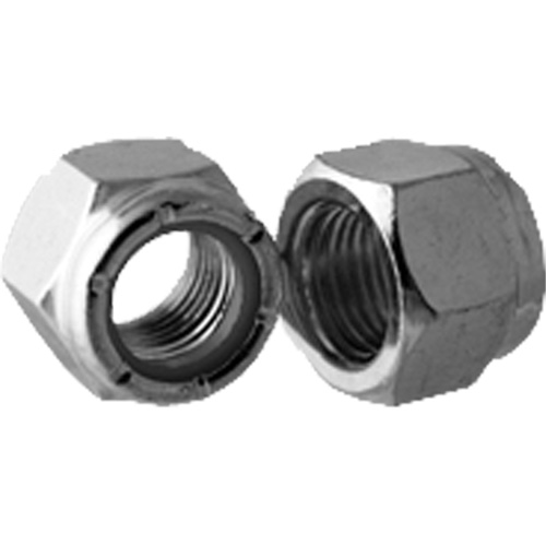 Bague arr&ecirc;toir en nylon mince de s&eacute;rie lourde NTU pour &eacute;crou de blocage, 3/4"-10 dia, Zingu&eacute; Distribution Industrielle GC