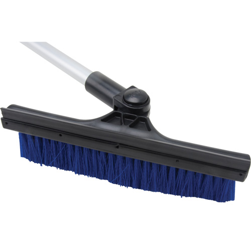 Snow Brush, Telescopic, Polypropylene Blade, 32-1/2" Long, Blue Distribution Industrielle GC