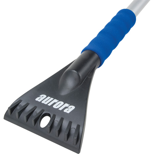 Snow Brush, Telescopic, Polypropylene Blade, 32-1/2" Long, Blue Distribution Industrielle GC