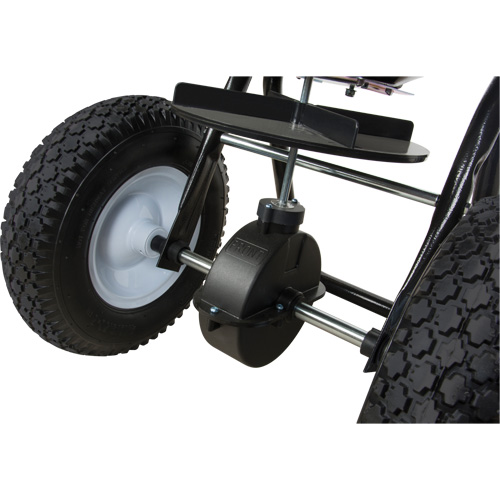Broadcast Spreader, 11000 sq. ft., 50 lbs. capacity Distribution Industrielle GC