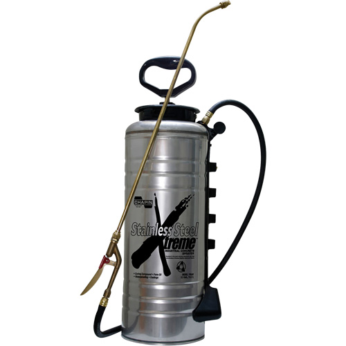 Pulv&eacute;risateur industriel Xtreme, 3,5 gal. (13,25 L), Acier inoxydable, Lance de 24" Distribution Industrielle GC