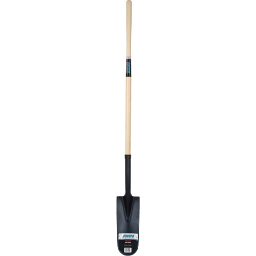 Heavy-Duty Drain Spade, Carbon Steel, 16" x 6" Blade, 45" L, Straight Handle Distribution Industrielle GC