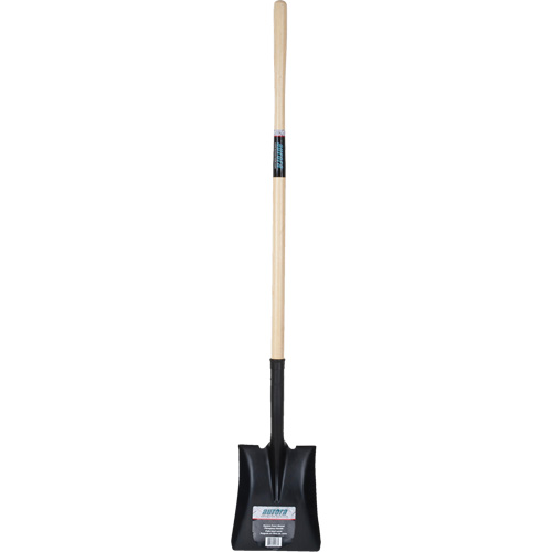 Square Point Shovel, Hardwood, Tempered Steel Blade, Straight Handle, 48" Long Distribution Industrielle GC