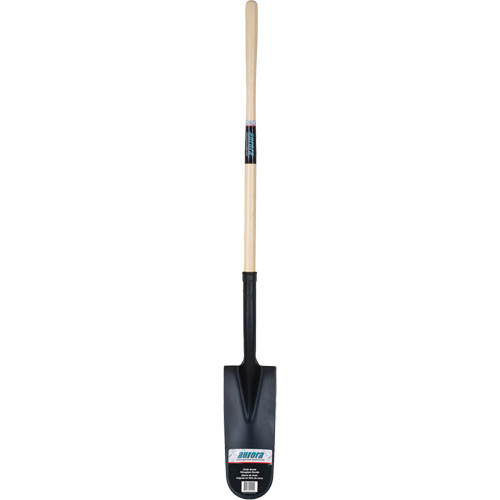Pelle &agrave; drain, Acier durci, Lame 14" x 6", 46" lo, Manche Droit Distribution Industrielle GC