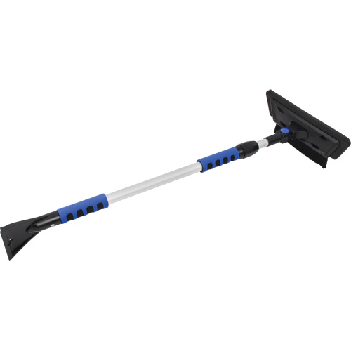 Snow Brush, Telescopic, EVA Foam Blade, 48" Long, Black/Blue Distribution Industrielle GC