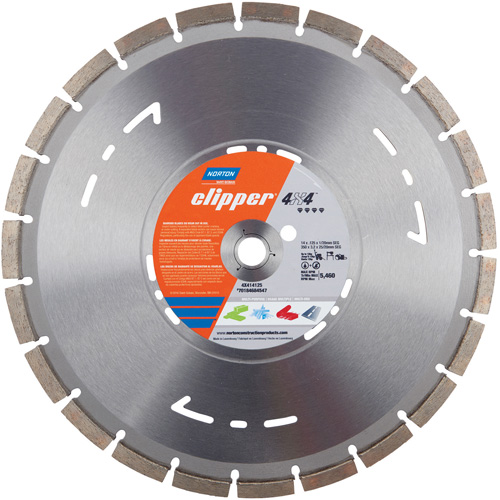 Clipper 4X4 Multi-Purpose Dry Segmented High-Speed Blade Distribution Industrielle GC