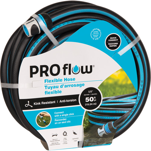 Flexible Hose, Plastic, 5/8" dia. x 100' Distribution Industrielle GC