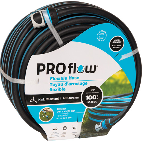 Flexible Hose, Plastic, 5/8" dia. x 50' Distribution Industrielle GC