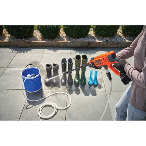 Laveuse &agrave; pression, &agrave; pile, 350 psi, 0,5 gal./min Distribution Industrielle GC