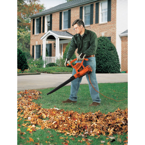 Souffleur/aspirateur/broyeur de feuilles, Vitesse d'air 210 mi/h, &eacute;lectrique Distribution Industrielle GC