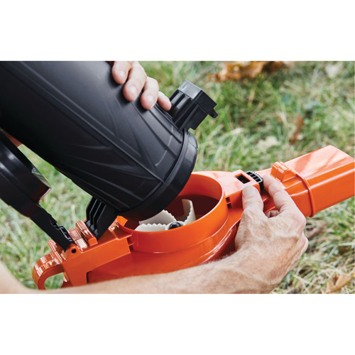 Souffleur/aspirateur/broyeur de feuilles, Vitesse d'air 210 mi/h, &eacute;lectrique Distribution Industrielle GC