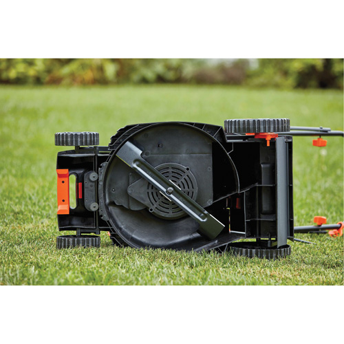 Tondeuse &agrave; gazon avec poign&eacute;e confortable, Pouss&eacute;e, &eacute;lectrique, Largeur de coupe 15" Distribution Industrielle GC