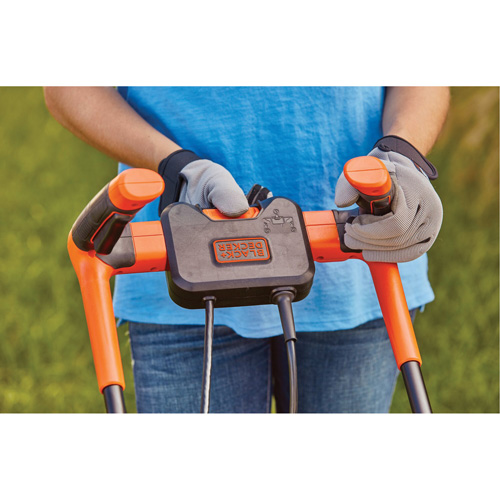 Lawn Mower with Comfort Grip Handle, Push Walk-Behind, Electric, 17" Cutting Width Distribution Industrielle GC