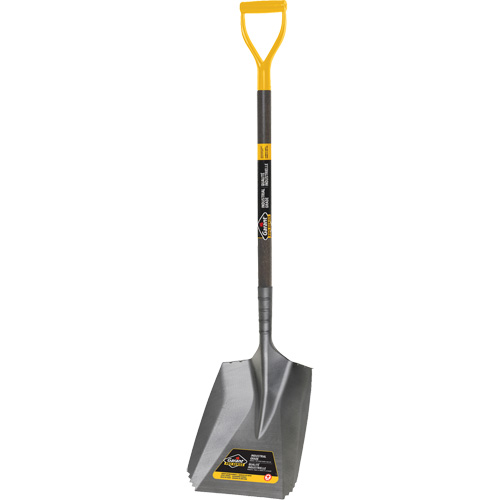 Serrated Snow Shovel, Tempered Steel Blade, 11-7/10" Wide, D-Grip Handle Distribution Industrielle GC