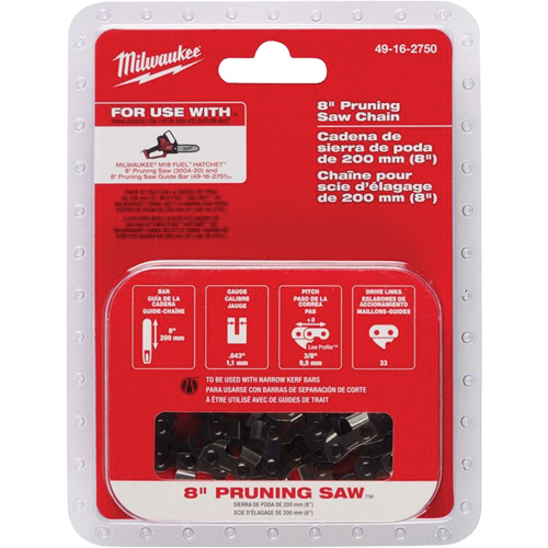 8" Pruning Saw Chain Distribution Industrielle GC