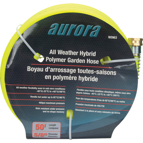 Hybrid Garden Hose, Copolymer, 5/8" dia. x 50' Distribution Industrielle GC