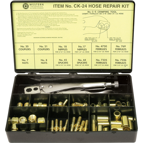 Hose Repair Kit, Brass Distribution Industrielle GC