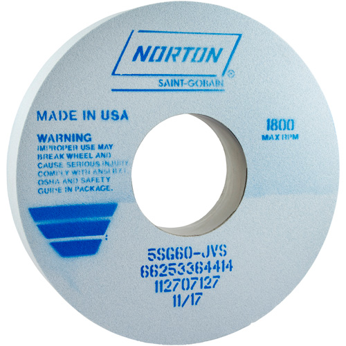 Tool Room Wheel, Type 01, Ceramic Alumina, 14" x 2" Distribution Industrielle GC