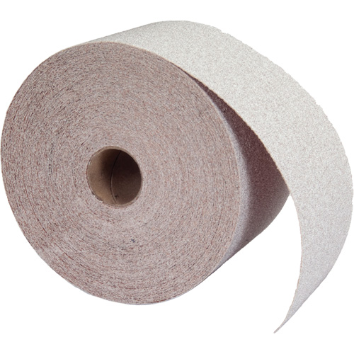 Rouleau de papier abrasif PSA sans chargement, Oxyde d'aluminium, 2-3/4" la x 90' lo, Grain 120 Distribution Industrielle GC