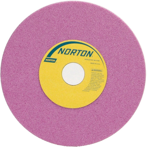 Tool Room Wheel, Type 01, Aluminum Oxide, 8" x 1/2" Distribution Industrielle GC
