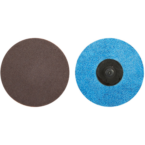 Disque de toile &agrave; changement rapide, 3" dia., Grain 100, Oxyde d'aluminium Distribution Industrielle GC