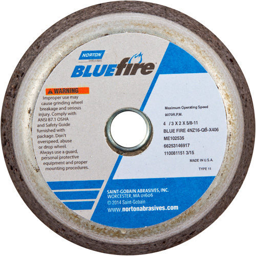 Disque &agrave; &eacute;barbage portatif non renforc&eacute; BlueFire Distribution Industrielle GC
