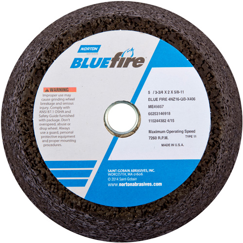 Disque &agrave; &eacute;barbage portatif non renforc&eacute; BlueFire Distribution Industrielle GC