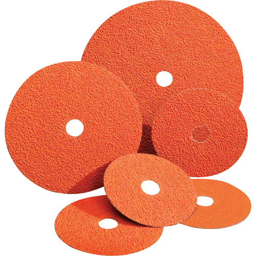 Blaze&reg; Fiber Discs, Ceramic Alumina, 24, 4-1/2" Dia x 7/8" Arbor Distribution Industrielle GC