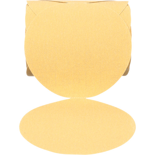 Disque abrasif dor&eacute; en rouleau 216U Stikit, 6" dia., Grain 80, Oxyde d'aluminium Distribution Industrielle GC