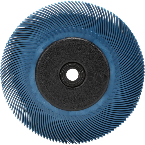 Scotch-Brite Radial Bristle Brush, Ceramic, 400 Grit, 6" Dia. Distribution Industrielle GC