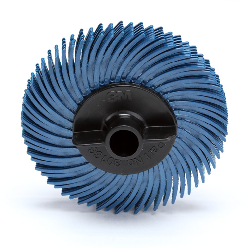 Scotch-Brite Radial Bristle Disc, Aluminum Oxide, 400 Grit, 2" Dia. Distribution Industrielle GC