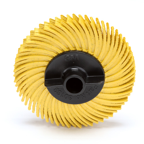 Scotch-Brite Radial Bristle Disc, Aluminum Oxide, 80 Grit, 2" Dia. Distribution Industrielle GC