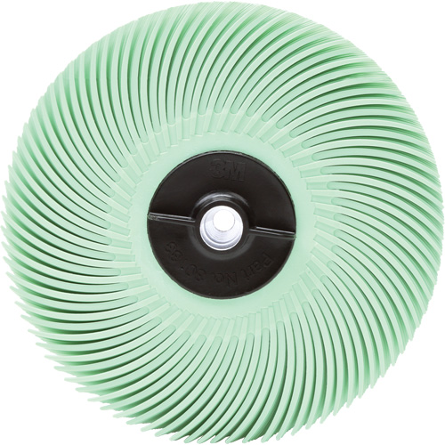 Scotch-Brite Radial Bristle Disc, Aluminum Oxide, 1 Micron Grit, 3" Dia. Distribution Industrielle GC