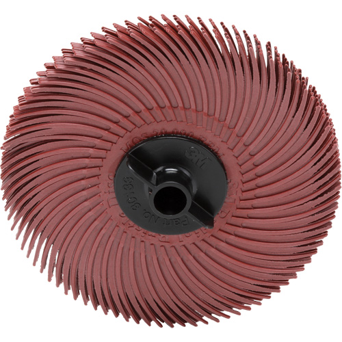 Scotch-Brite Radial Bristle Disc, Aluminum Oxide, 220 Grit, 3" Dia. Distribution Industrielle GC