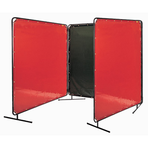 Welding Screen and Frame, Green, 6' x 6' Distribution Industrielle GC