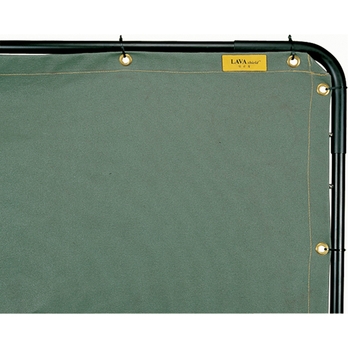 Rideau Lavashield, 68,5" x 68,5", Vert olive Distribution Industrielle GC