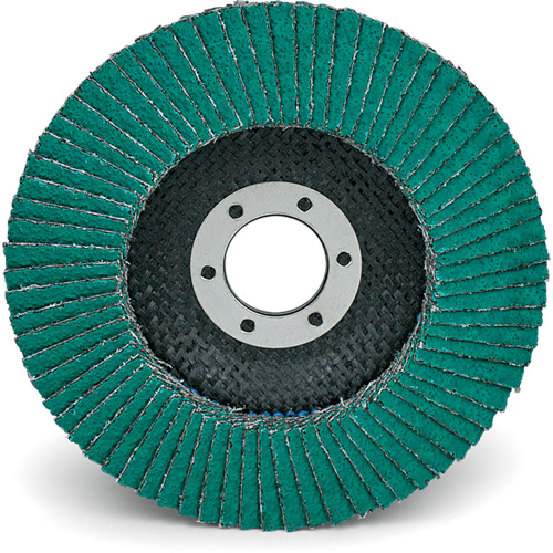 Flap Wheels - 577F Flap Discs, 4-1/2" x 7/8", Type 29, 40 Grit, Zirconium Distribution Industrielle GC
